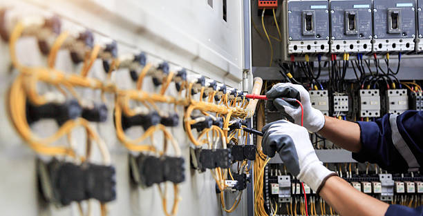 Professional Electrician technician working in Attleboro, MA